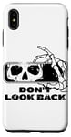 iPhone XS Max Don't Look back Grim reaper Rear view mirror Death Aesthetic Case