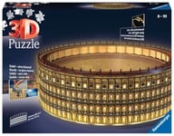Ravensburger - Puzzle 3D Building - Colisée illuminé - A partir de 8 ans - 216 pièces numérotées à assembler sans colle - Accessoires de finition inclus - 11148
