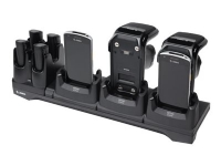 Zebra Multi-slot Charge/Communication Only Cradles - Dokkingstasjon - Ethernet - for Zebra EC50, EC55, RFD40 UHF RFID Standard Sled