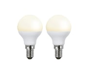 2-pack LED E27 4,2W (37W)
