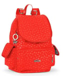 Kipling CITY PACK Medium Backpack - Cardinal Red MM RRP £89