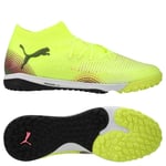 PUMA Future 8 Pro Cage Tt Audacity - Gul/PUMA Svart/sun Struck - Turf (Tf), storlek 41