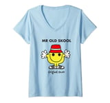 Womens Mr Old Skool Rave Original Raver Party T-Shirt V-Neck T-Shirt