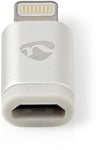 Apple Lightning-adapter - Lightning hane till USB Micro B hona