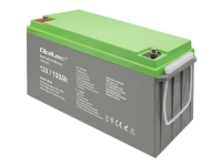 Qoltec - Batteri - 12V, 44.5 kg, Deep Cycle - gel - 150 Ah