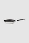 Total Stainless Steel Frying Pan For Induction Hob, Non Stick, Dishwasher Safe, Medium 25 cm