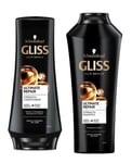 Schwarzkopf Gliss Kur Hair Repail Ultimate Repair Shampoo400ml/Conditioner 200ml