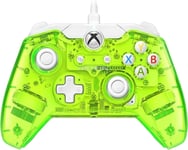 Rock Candy Wired Xbox Controller (Microsoft Xbox One) Neon Green - Brand New