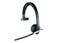 Logitech Wireless Headset Mono H820e - Micro-casque - sur-oreille - DECT - sans fil