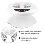 Hot & Cold Air Nail Dryer Warm Cool Nail Polish Drying Fan for Manicure Tool UK