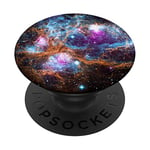 PopSockets Blue Galaxy Space Nebula Pop Up Holder for Cell Phone Knob PopSockets PopGrip: Swappable Grip for Phones & Tablets