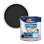 Dulux Weather Shield Exterior High Gloss Paint, 2.5 L - Black