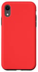 Coque pour iPhone XR Rouge corail