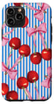 Coque pour iPhone 11 Pro Portofino Cerises Esthétique européenne d'été