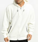 MENS NIKE SB SHERPA FULL ZIP HOODIE SIZE M (CJ6600 133) SAIL / BLACK