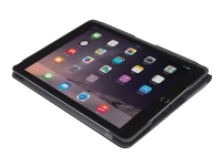 Logitech Slim Folio - Tangentbord och foliefodral - Bluetooth - QWERTY - brittisk - svart - för Apple 9.7-inch iPad (5:e generation, 6:e generation)