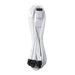 CableMod C-Series Pro White Sleeved 12VHPWR StealthSense PCI-e Cable f