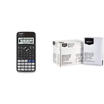 Casio FX-991EX Scientific Calculator, Battery, Solar Energy Driven &AmazonBasics Multipurpose Copy Paper A4 80gsm, 5x500 Sheets, White