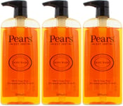 Pears Body Wash Original 500ml | Moisturising | Sensitive Skin | Soap-Free X 3