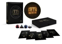 Star Wars Jedi Fallen Order Collector's Edition Light Up Box With Pins & Cards