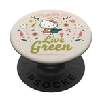 Hello Kitty - Live Green PopSockets Swappable PopGrip