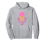 Trolls Have A Good Day Cute Pink Good Luck Troll Chest Logo Pullover Hoodie