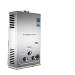 Propan varmvattenberedare, effektiv tillförsel, design av rostfritt stål,10L 20KW