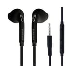 Genuine Samsung Handsfree Headphones Earphones Earbud with Mic EO-EG920BB Black