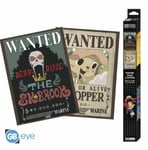 ONE PIECE - Set 2 Posters Chibi (52x38cm) - Wanted Chopper & Brook
