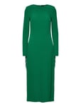 ROTATE Birger Christensen Fringe Midi Dress Grön
