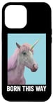 Coque pour iPhone 12 Pro Max Licorne Born This Way