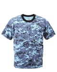 Rothco T-shirt - Många Kamouflage (Sky Blue Digital Camo, S) S Sky Camo