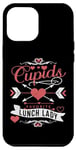 iPhone 15 Plus Romantic Lunch Lady Cupid's Favorite Valentines Day Quotes Case