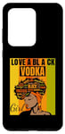 Galaxy S20 Ultra Black Independence Day - Love a Black Vodka Girl Case