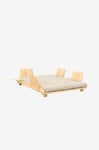 Karup Design - Social Bäddsoffa W. 4 Pcs Back Rests , 2 Pcs Side Tables And Mattress - Gul