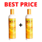 CANTU SHEA BUTTER FOR NATURAL HAIR CURL ACTIVATOR CREAM 355ML PACK OF 2