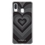 BABACO ERT Group Coque de téléphone Portable pour Samsung A40 Original et sous Licence Officielle Motif Hearts 007 Parfaitement adapté à la Forme du téléphone Portable, Coque en TPU