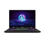 MSI Pulse 17 AI 17 Inch 16:10 QHD+ 240Hz Gaming Laptop - (Intel Core Ultra 9 185H, NVIDIA GeForce RTX 4070, 16GB RAM, 1TB SSD, Windows 11 Home) - Core Black