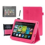 MOFRED Case for 7 inch Kindle Fire HD - Hot Pink