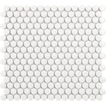 Konradssons Mosaik Tech Penny Vit Blank 29,4x32 cm 29,4x32cm 7295
