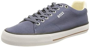 BOSS Men's Aiden_Tenn_cv Sneaker, Bright Blue438, 6 UK