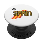Ballon de football Euro rétro Espagne PopSockets PopGrip Interchangeable