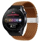 Flettet elastisk armbånd Huawei Watch 3 Pro (48mm) - Brun