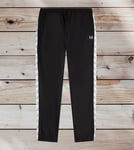 Fred Perry Seasonal Taped Track Jogger pants Black T2507 Size Large 34-36 W