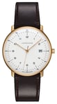 Junghans 41/7872.02 Max Bill Quartz | Brown Leather Strap | Watch