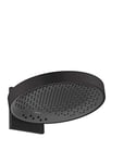 hansgrohe Rainfinity Shower Head 360 mm Round 3 Jet Types Wall Mounted Matte Black