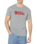 Fjallraven 87310-051 Fjällräven Logo T-Shirt M T-Shirt Homme Grey Melange Taille S
