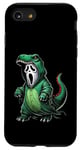 Costume de fantôme portant un dinosaure pour Halloween Cosplay T-Rex Coque pour iPhone SE (2020) / 7 / 8