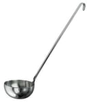 Paderno World Cuisine one Piece Stainless Steel ladle 25 3/8 oz.