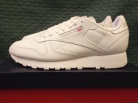 Reebok Classic Leather Trainers Men's / Women's Size 9uk White Running Gym BNWB 